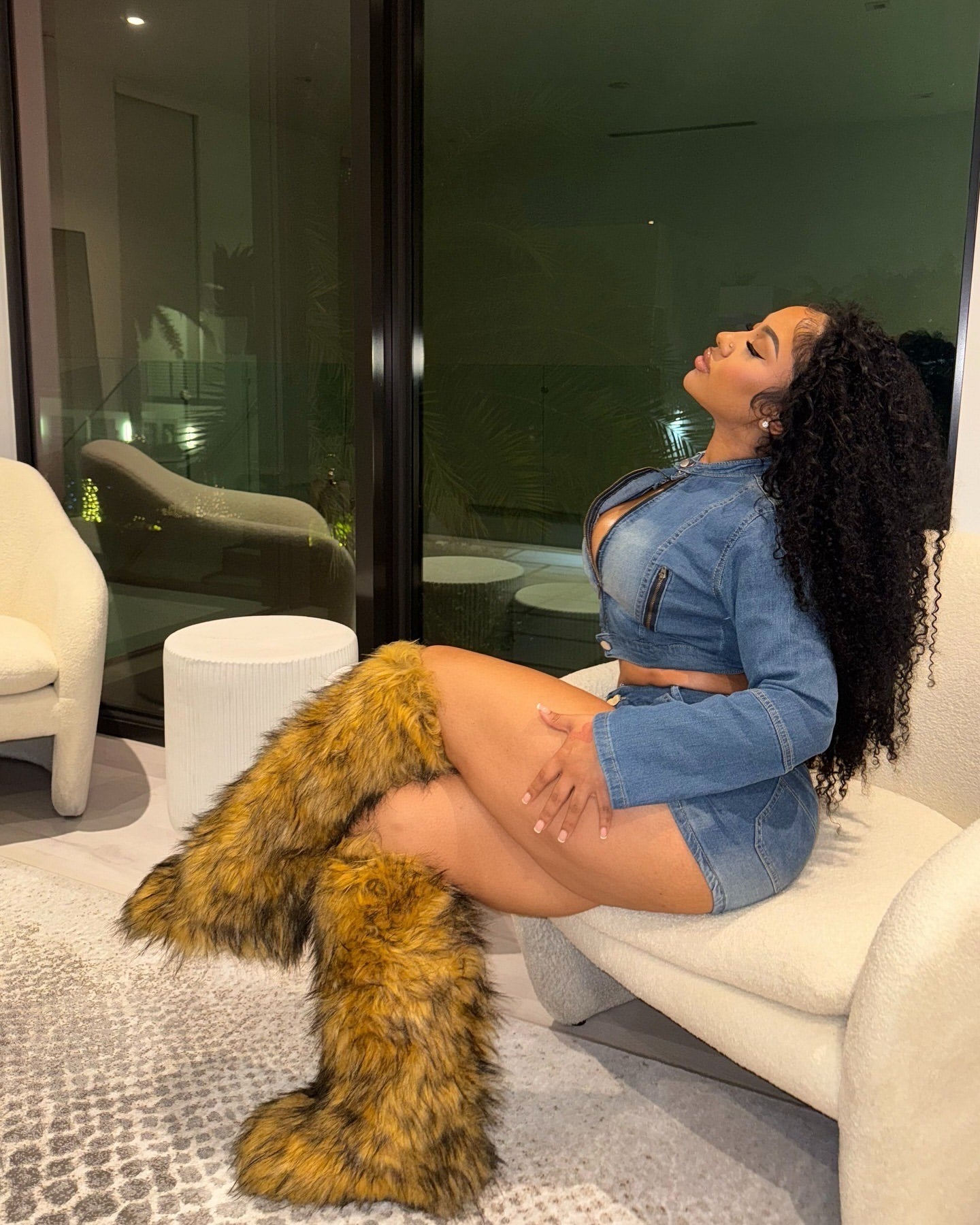Keep It Cute This Winter Fur Boots - Baddies Shop NSJ