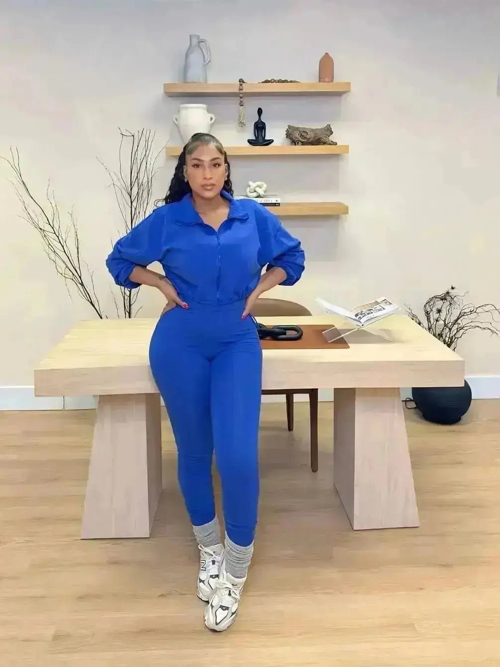 Come Talk To Me Set Color Blue - Shop NSJ Collection