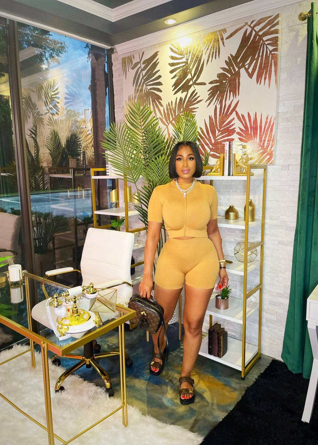A Girls Favorite Set Nude - Shop NSJ Collection