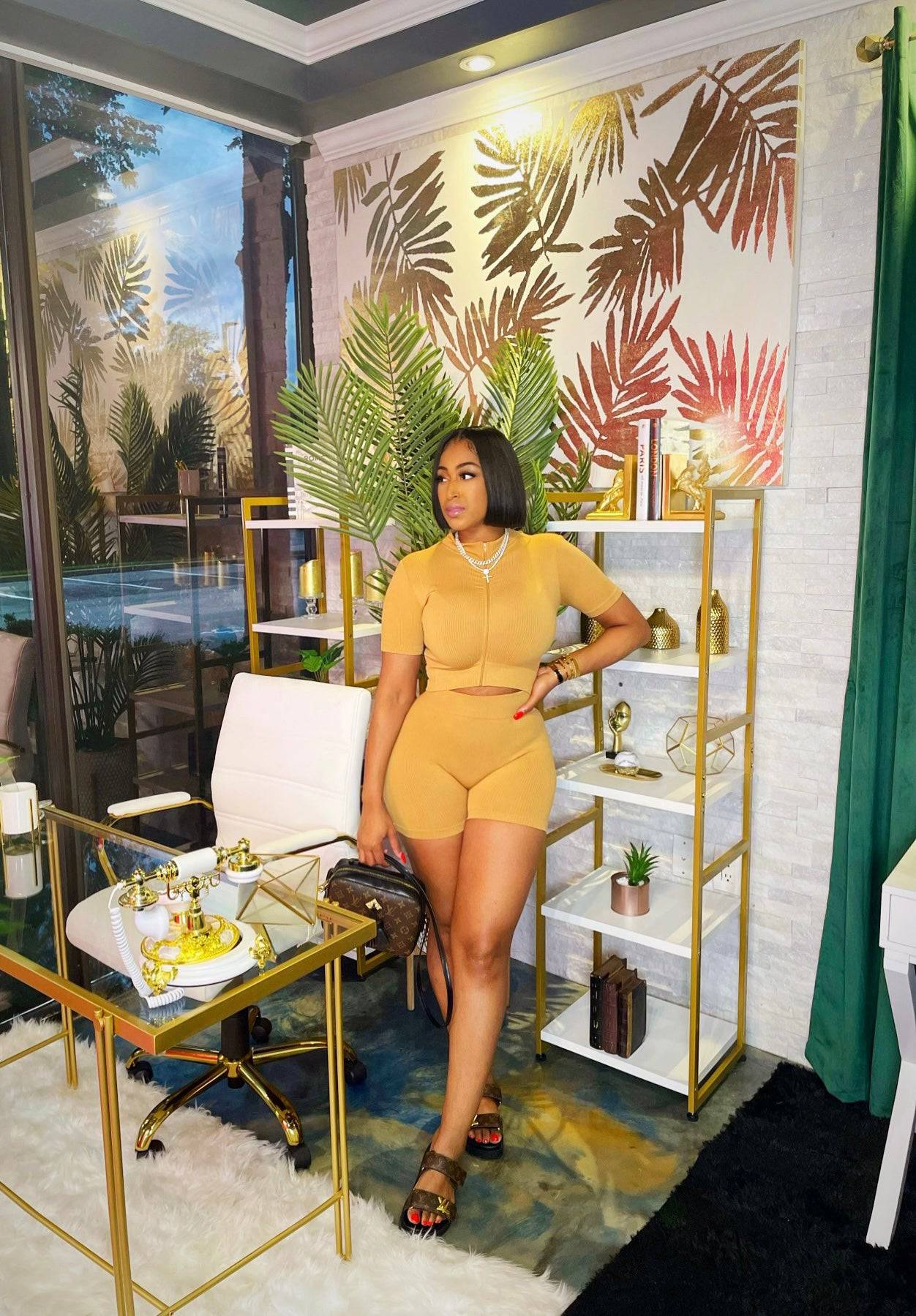 A Girls Favorite Set Nude - Shop NSJ Collection