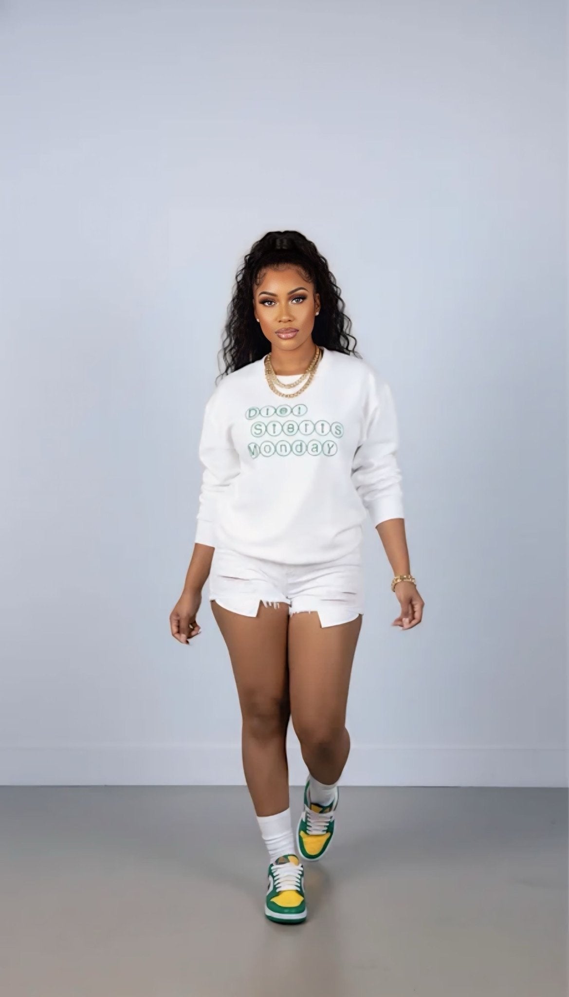 Diet Starts Monday Sweatshirt - Baddies Shop NSJ