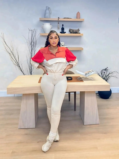 Come Talk To Me Set Color Block - Shop NSJ Collection
