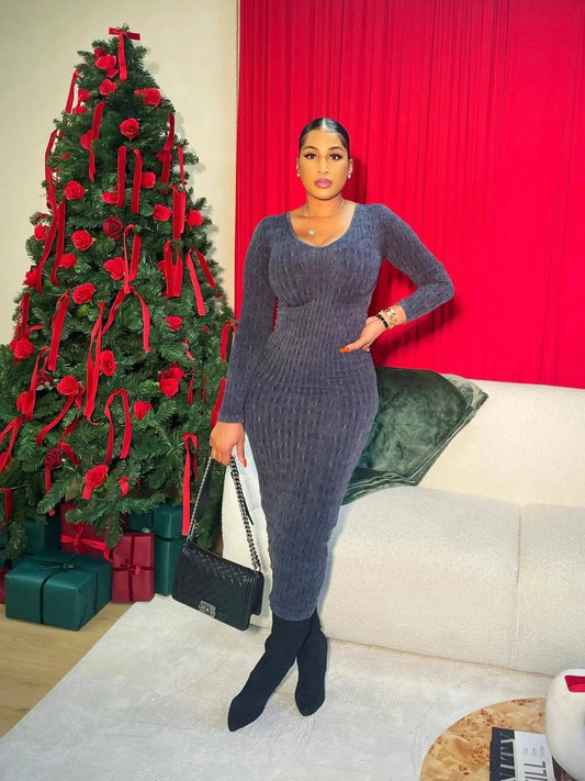 Feeling Myself Acid Wash Dress - Shop NSJ Collection