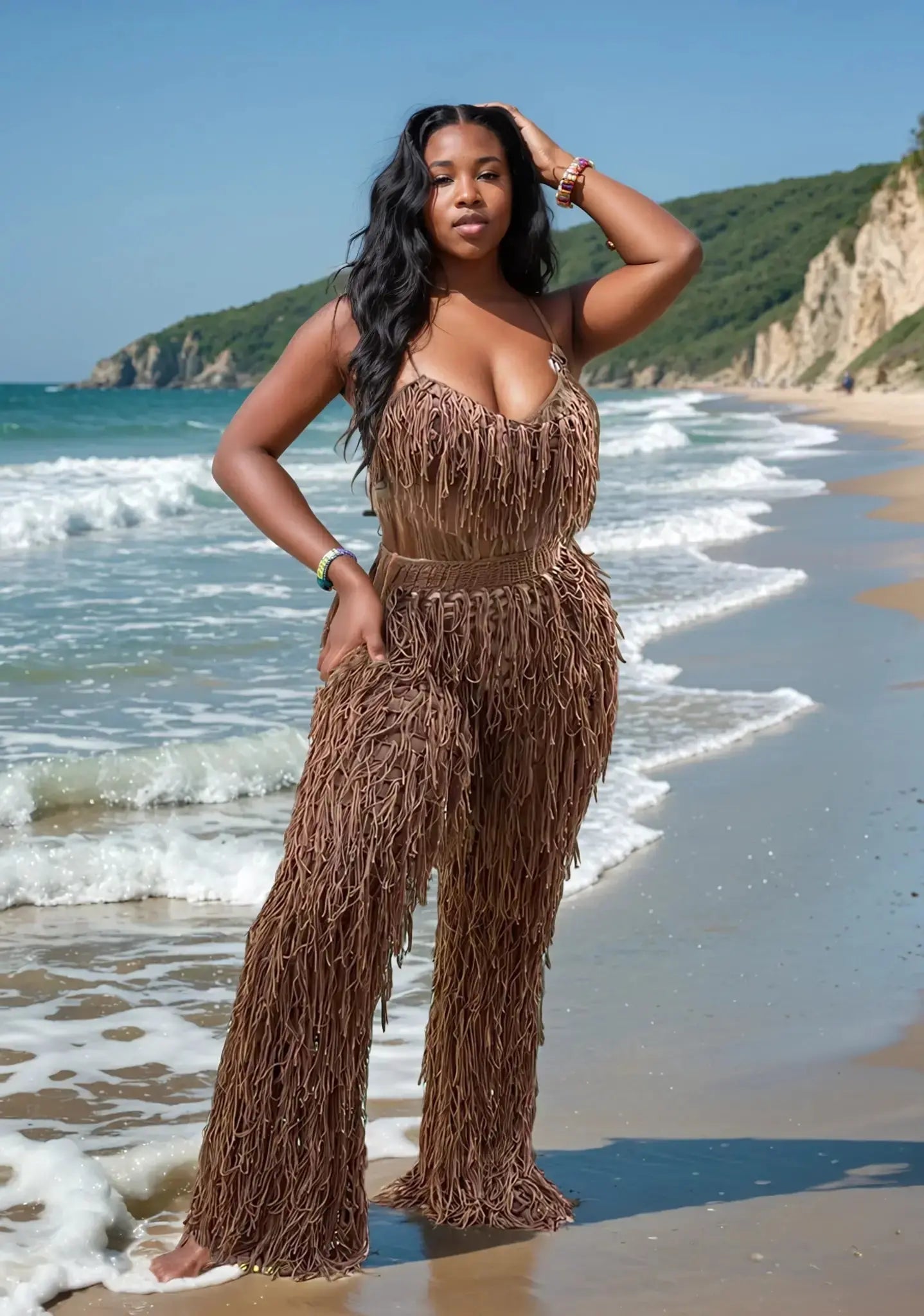 Flights Not Feelings Beach Set Black - Shop NSJ Collection