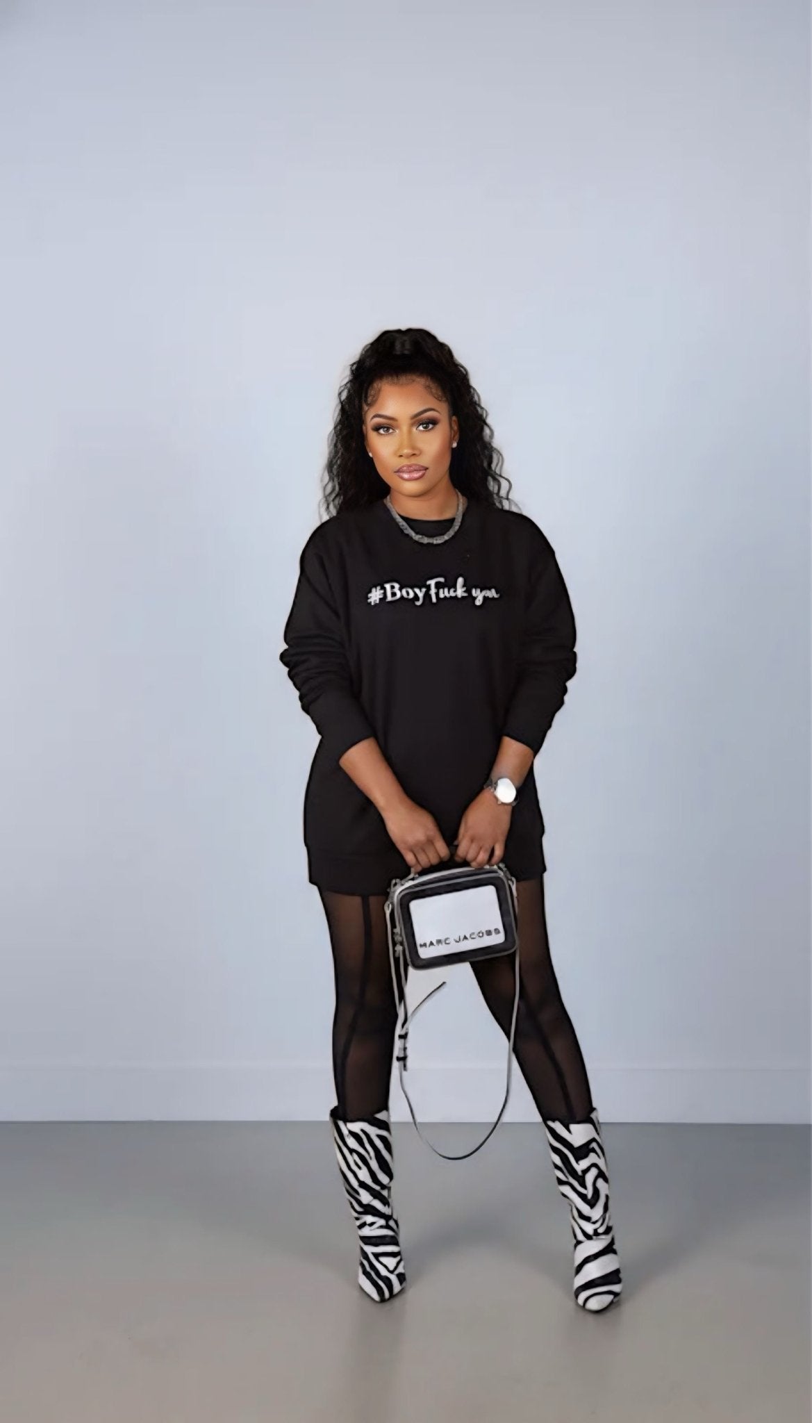 Boy F You Sweatshirt - Baddies Shop NSJ