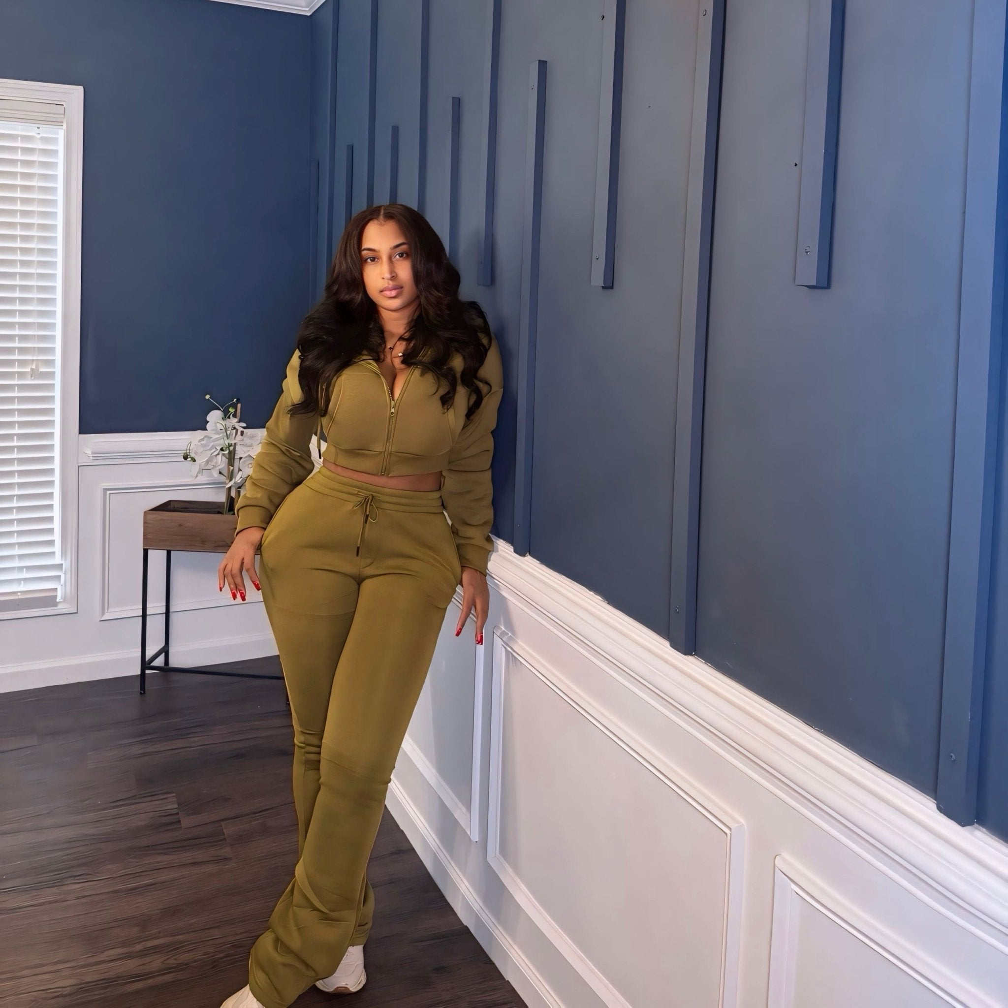 Switching Attitudes Set Olive - Baddies Shop NSJ