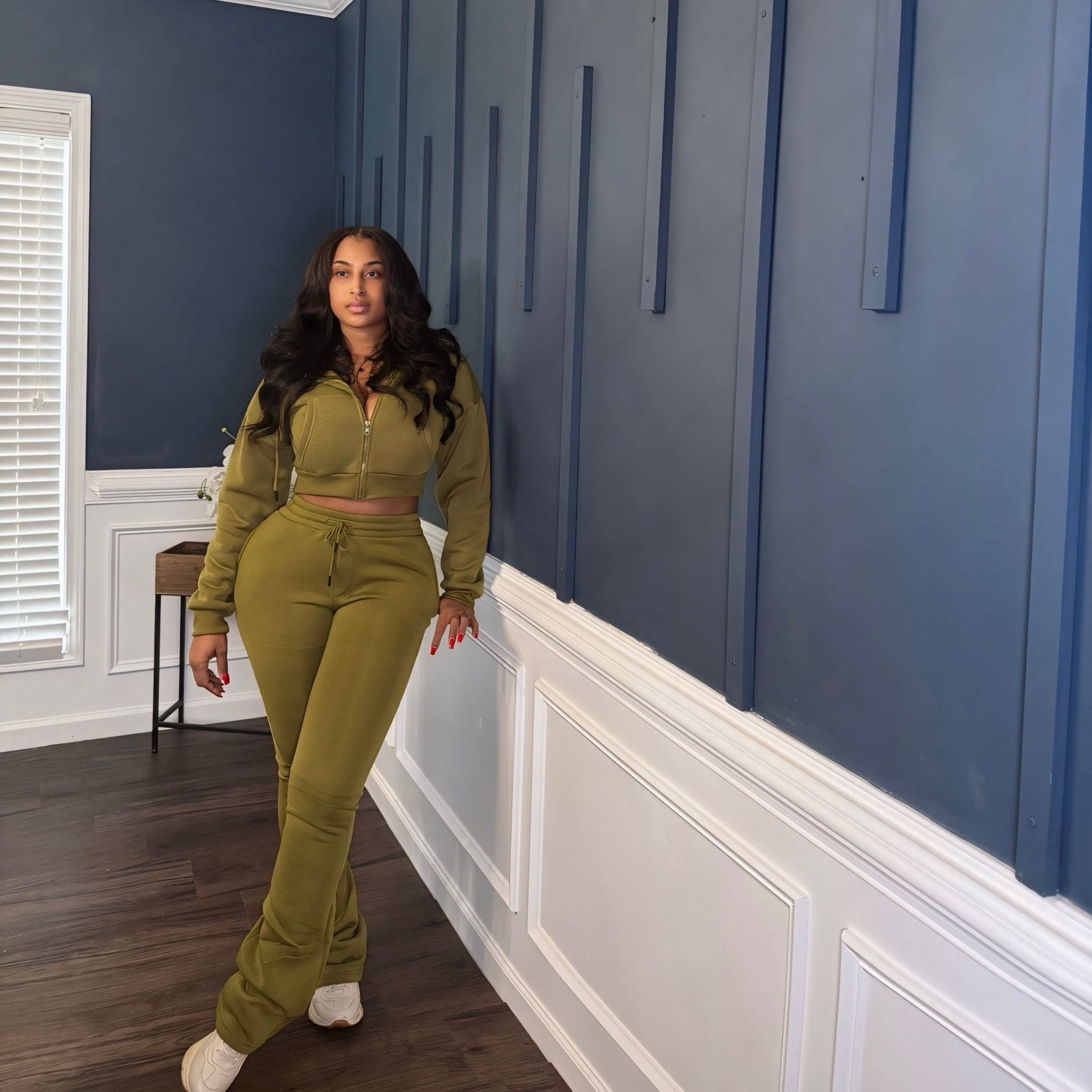 Switching Attitudes Set Olive - Baddies Shop NSJ