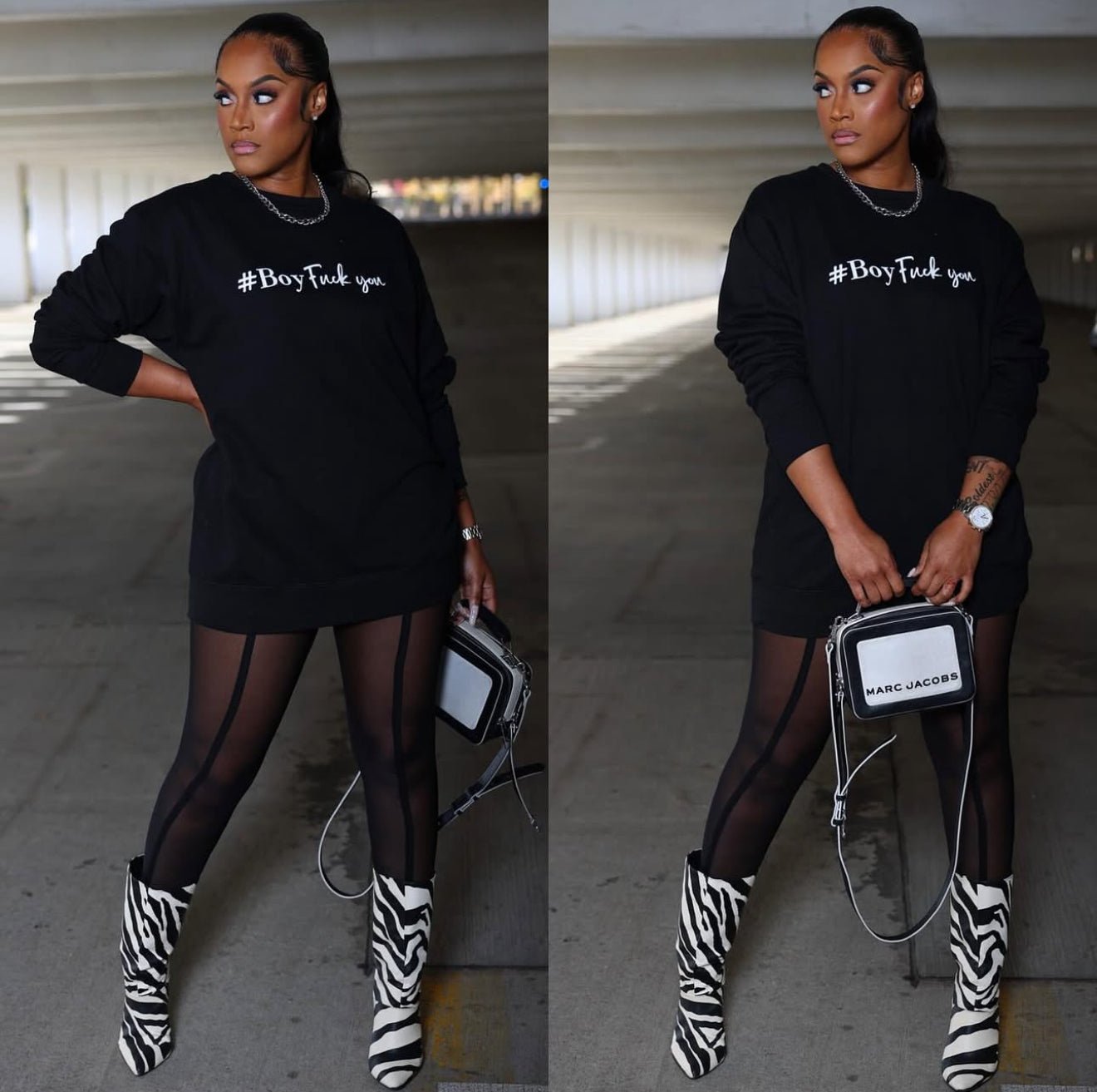 Boy F You Sweatshirt