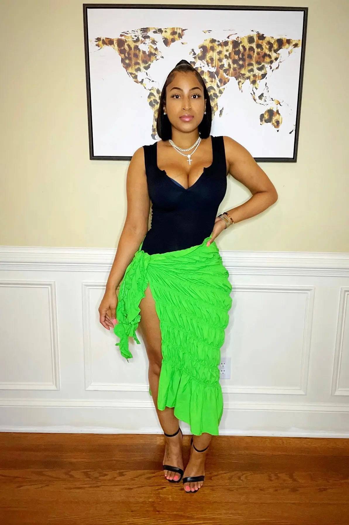 Somewhere On A Island Skirt - Shop NSJ Collection