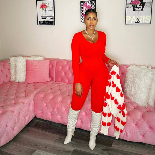 The Perfect Legging Set Red - Shop NSJ Collection