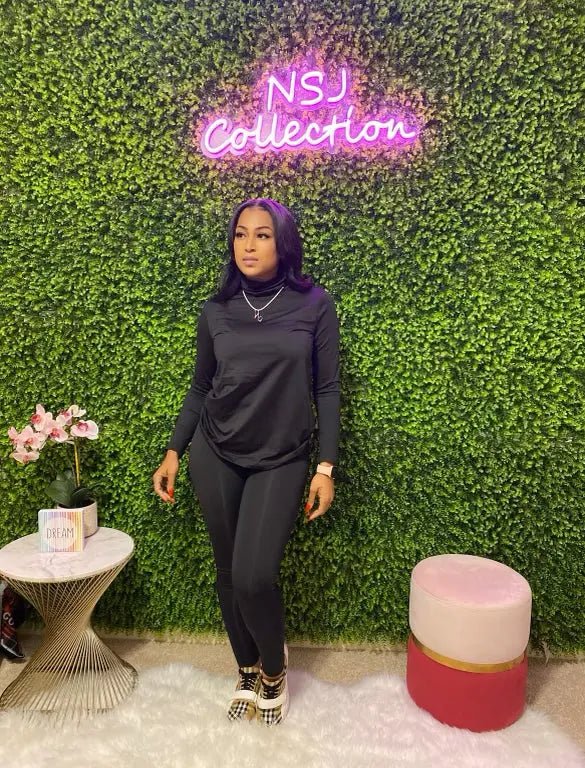 Vibe With Me Set Black - Shop NSJ Collection