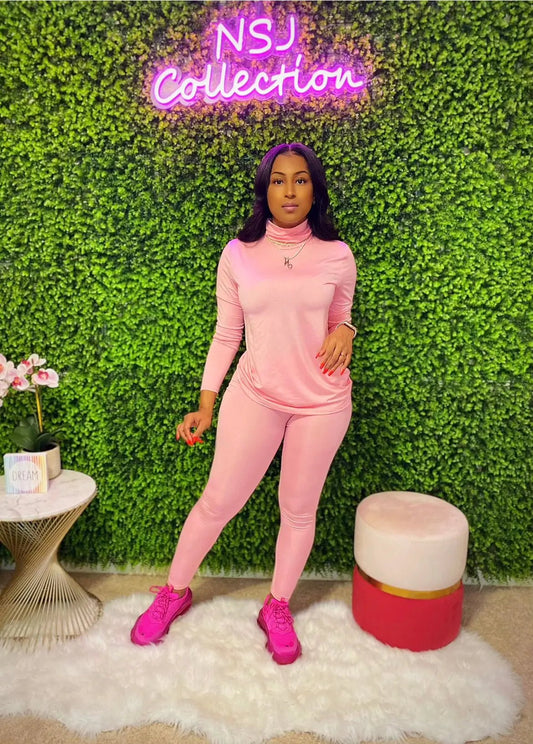 Vibe With Me Set Pink - Shop NSJ Collection