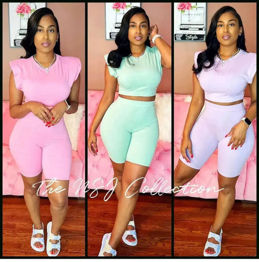 I Think He Like Me Set Pink - Shop NSJ Collection