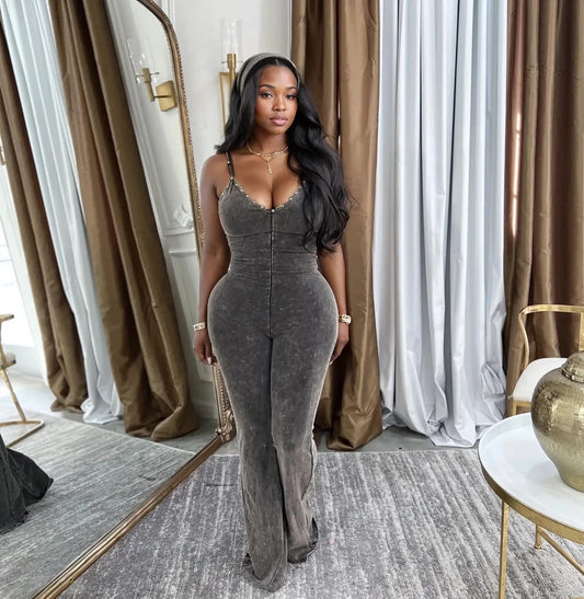 On The Go Jumpsuit Black - Shop NSJ Collection