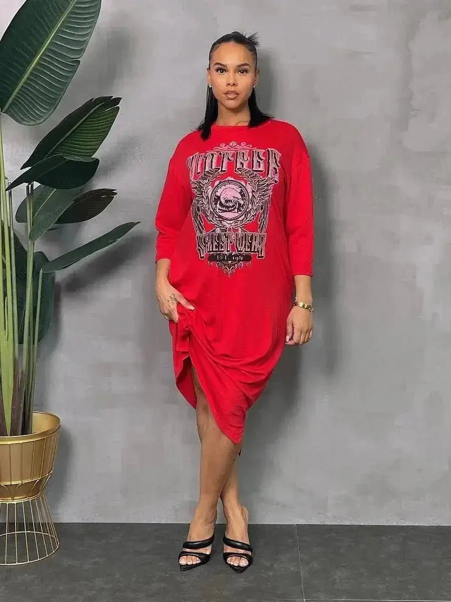 Oversized Tshirt Dress - Shop NSJ Collection
