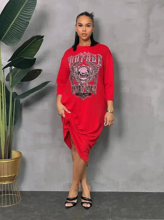Oversized Tshirt Dress - Shop NSJ Collection