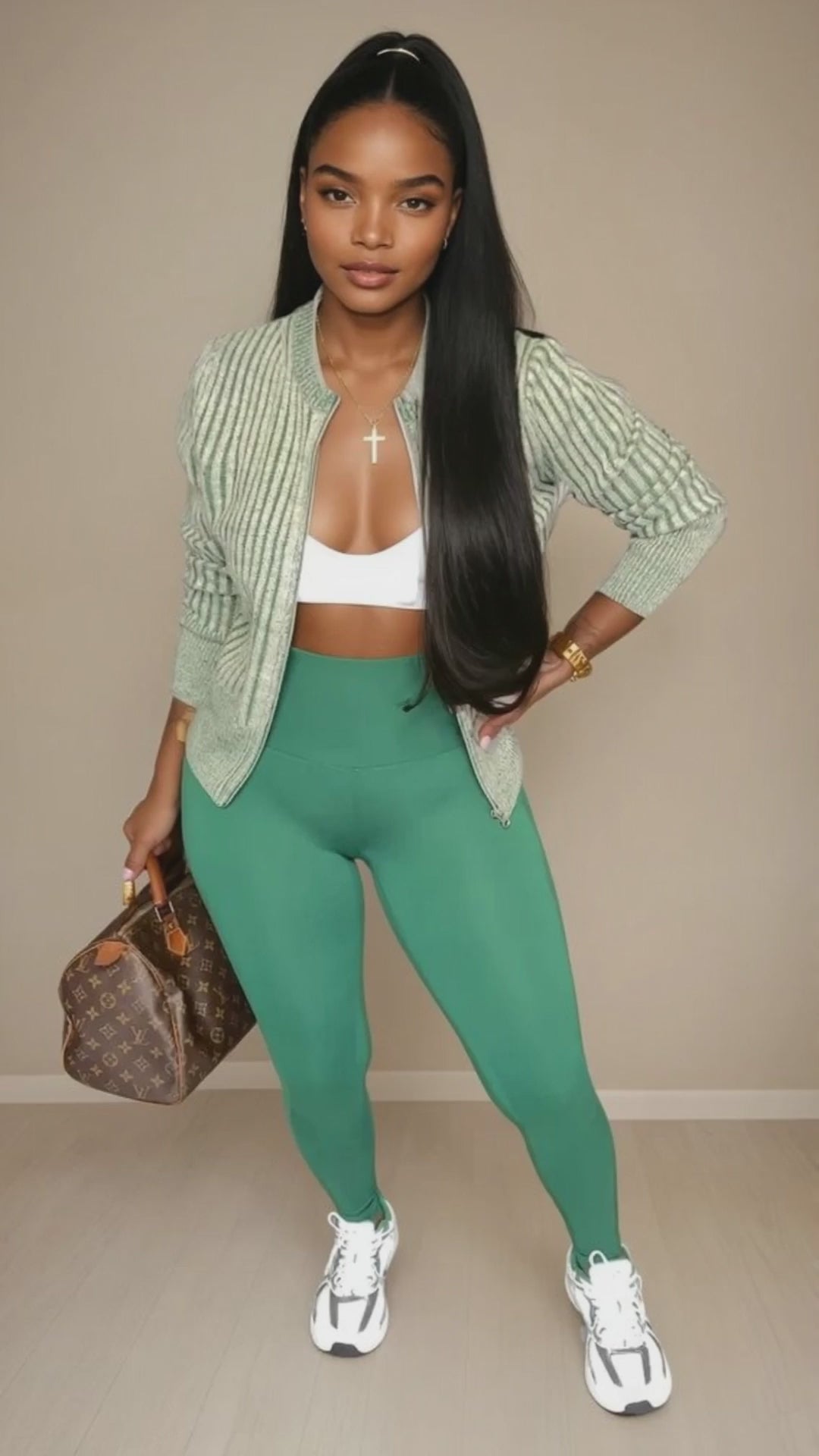 Pretty Little Thing Set Green