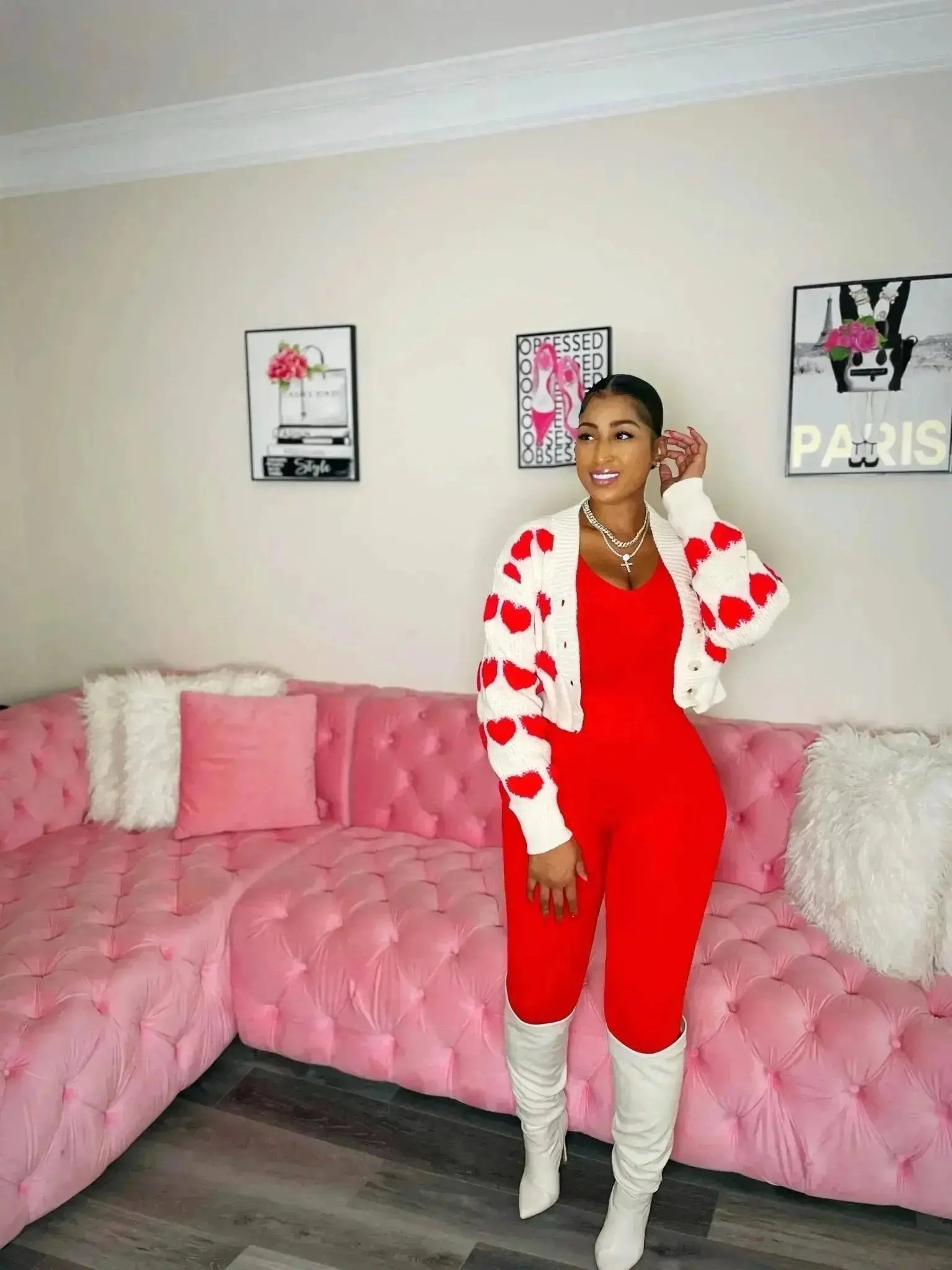 The Perfect Legging Set Red - Shop NSJ Collection