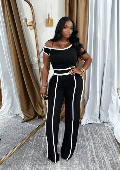 Trying New Things Set Black - Shop NSJ Collection