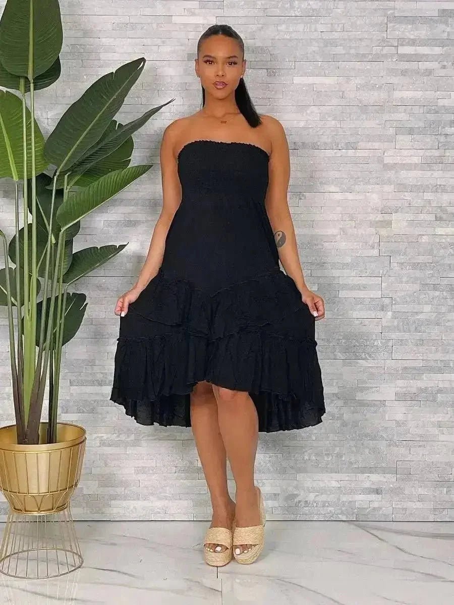 Versatile Dress/Skirt Black - Shop NSJ Collection