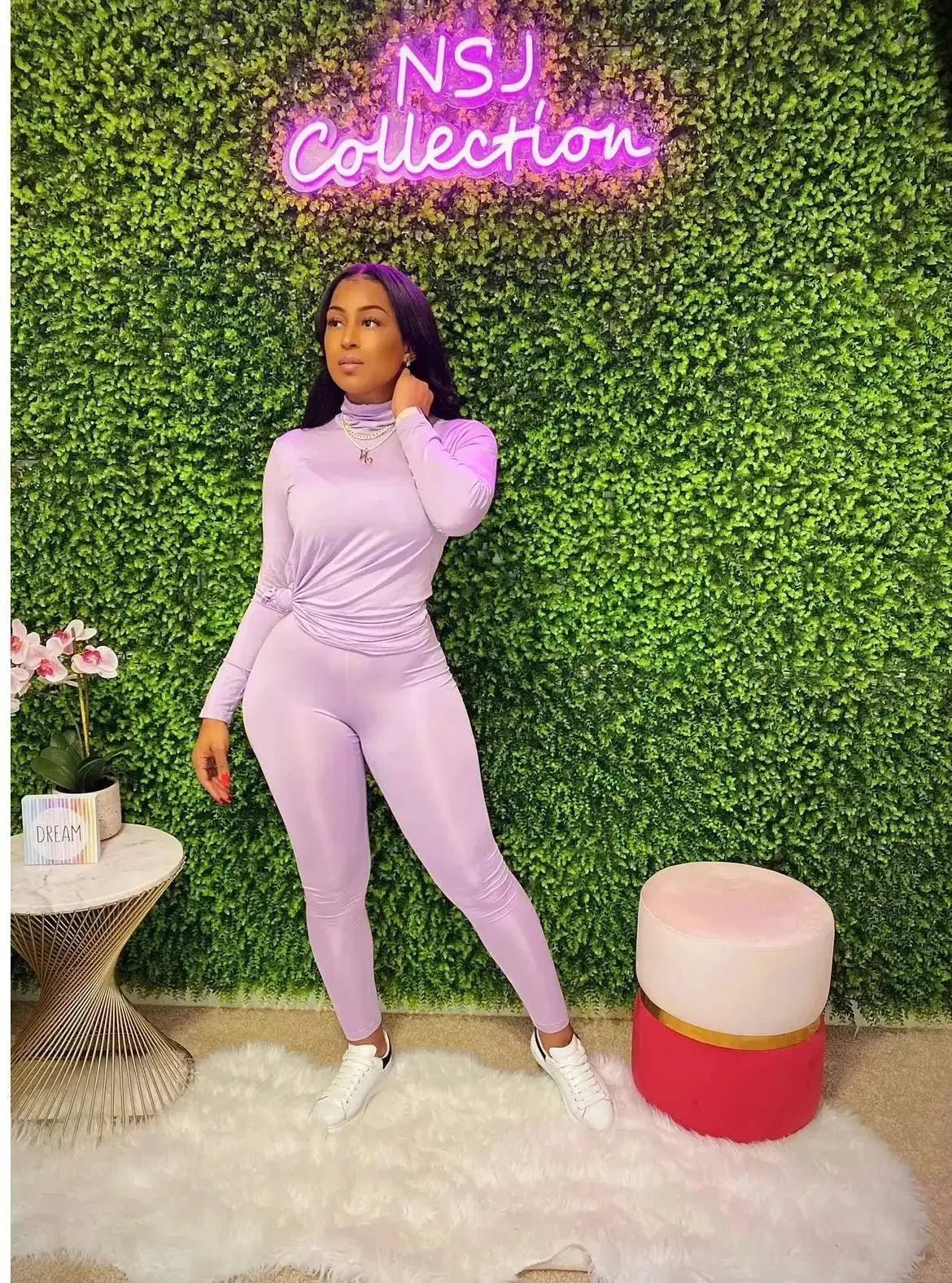 Vibe With Me Set Lavender - Shop NSJ Collection