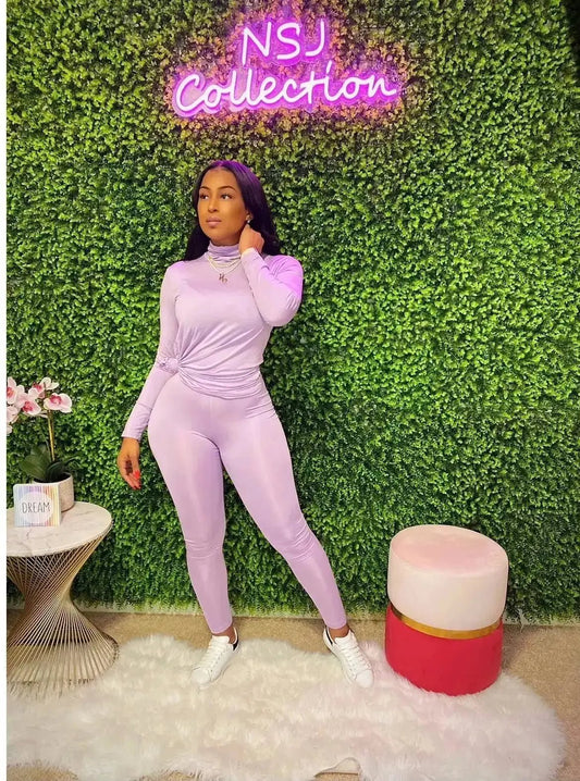 Vibe With Me Set Lavender - Shop NSJ Collection