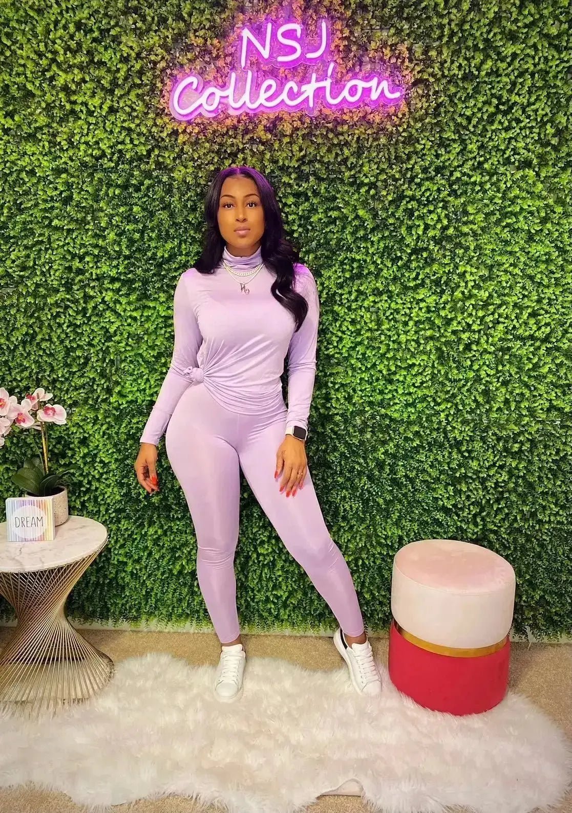 Vibe With Me Set Lavender - Shop NSJ Collection