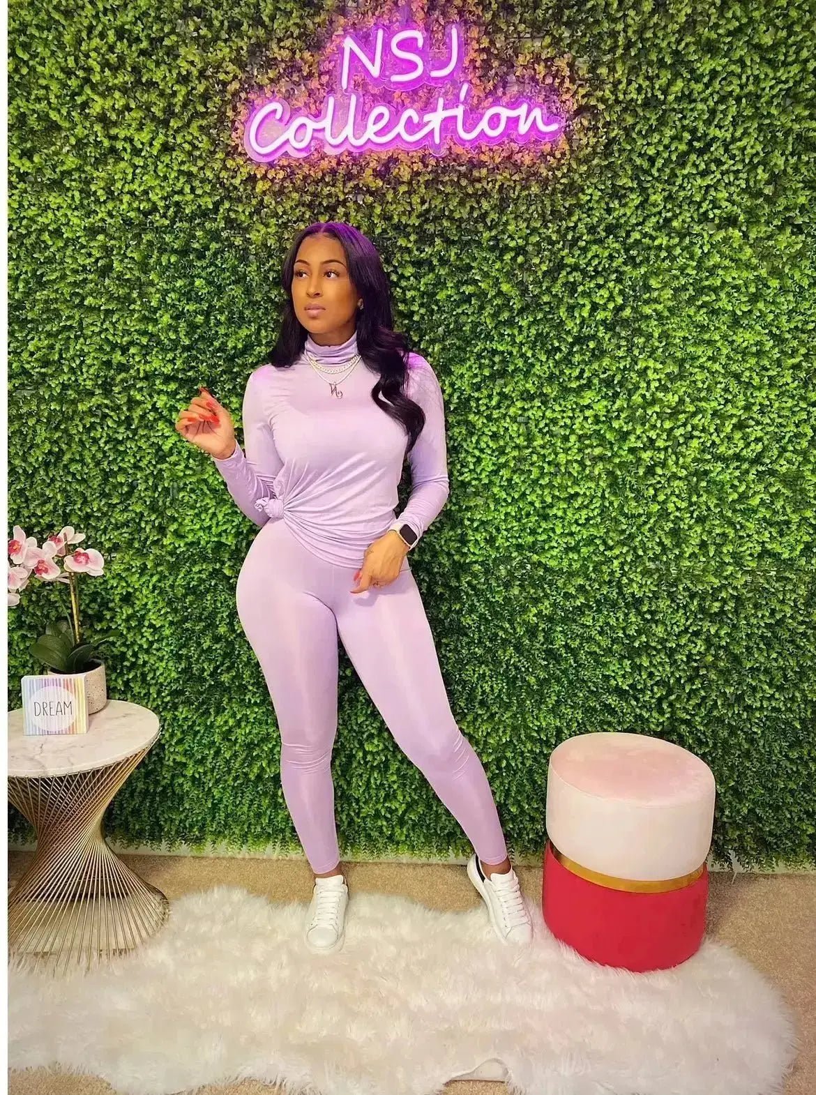 Vibe With Me Set Lavender - Shop NSJ Collection