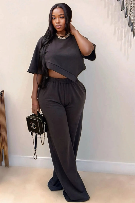 Your Favorite Everyday Set Black - Shop NSJ Collection