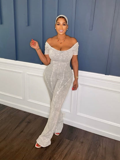 Your Favorite Jumpsuit 2pc Grey - Shop NSJ Collection